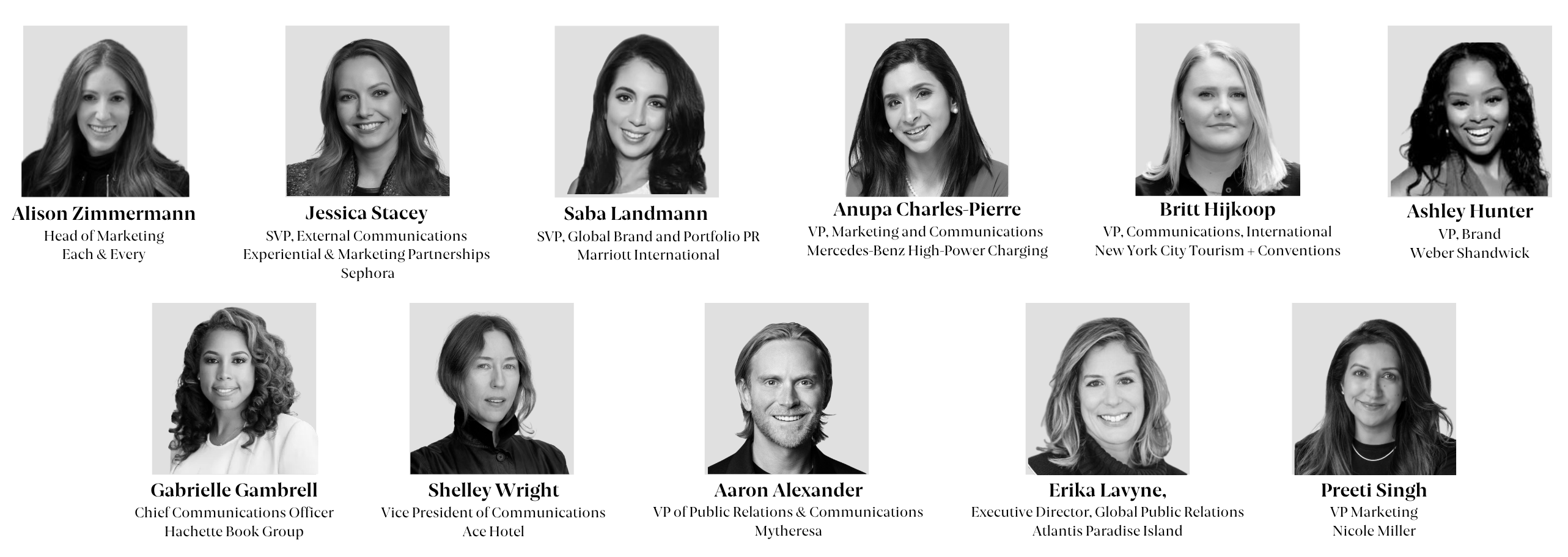 Marcomms' Most Influential 2026 Judges